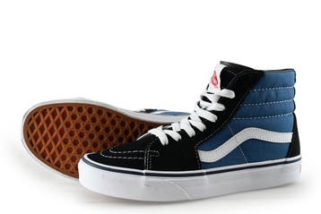 Vans Hoge sneakers in maat 36½ Blauw, Sneakers, Gedragen, Vans, Verzenden