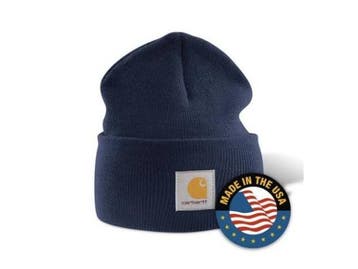 Veiling - 2x Muts Carhartt Men Acrylic Watch Hat Navy