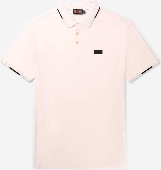 2dekans | AB Lifestyle - Driekleurige Polo | Barely Pink -, Vêtements | Hommes, Polos, Enlèvement ou Envoi