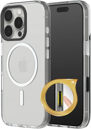 RhinoShield iPhone 16 Pro Case | Retour Deal | 42% korting!, Verzenden, Hoesje of Tasje