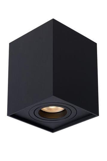 Lucide BOX - Plafondspot GU10 Zwart Kantelbaar, Verzenden, Nieuw