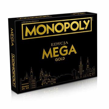 Monopoly Mega Gold (Bordspellen & Puzzels, Binnenspeelgoed), Kinderen en Baby's, Verzenden, Nieuw