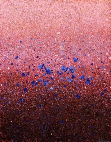 Parfen.D XL - Sapphire Blush, Antiek en Kunst, Kunst | Schilderijen | Modern