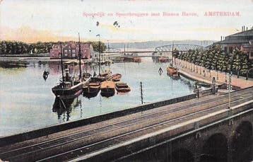 Nederland - Amsterdam - Ansichtkaart (80) - 1910-1960, Gelopen