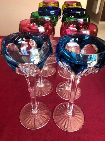 Baccarat - Wijnglas (12) - Kristal