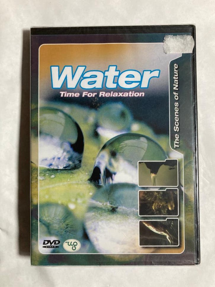 WATER TIME FOR RELAXATION (IN SEAL) (DVD), Cd's en Dvd's, Dvd's | Overige Dvd's, Gebruikt