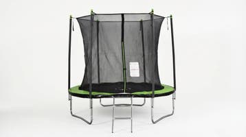 Trampoline 244cm compleet - OP = OP: pak die 56% korting!, Verzenden, Zo goed als nieuw
