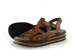 Rieker Sandalen in maat 40 Bruin, Bruin, Verzenden, Sandalen of Muiltjes, Zo goed als nieuw