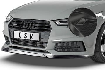 Cup spoilerlip met ABE voor Audi A4 B9 8W S-Line/ S4 B9 8W C, Auto-onderdelen, Verzenden, Nieuw