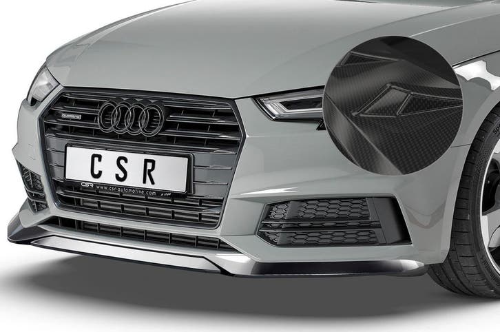 Cup spoilerlip met ABE voor Audi A4 B9 8W S-Line/ S4 B9 8W C, Autos : Pièces & Accessoires, Carrosserie & Tôlerie, Envoi
