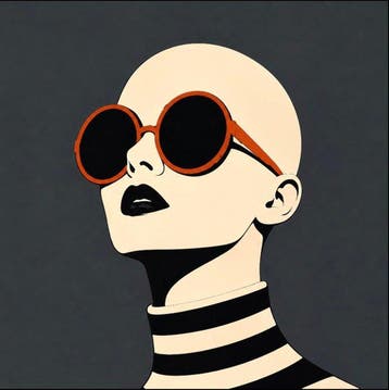 Jonathan Antony - Strike a Pose # 64. XL 1025 x 1025 mm.
