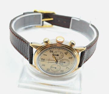 Movado - Gold/Stahl Chronograph - Eigenkaliber M95, Nieuw