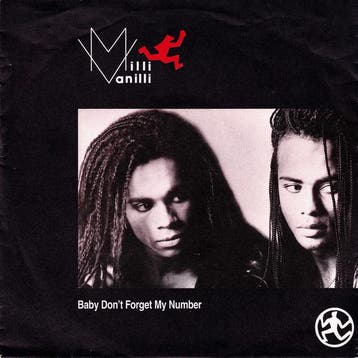 Milli Vanilli - Baby Dont Forget My Number, Verzenden, Gebruikt