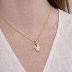 Zonder minimumprijs - Dodo - Ketting met hanger - 18 karaat