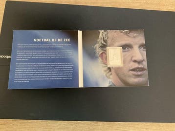 Pays-Bas 2017 - Timbre argenté de Dirk Kuyt