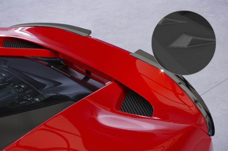 Achtervleugel met ABE voor Ferrari F8 Tributo / Spider HF908, Auto-onderdelen, Carrosserie, Nieuw, Verzenden