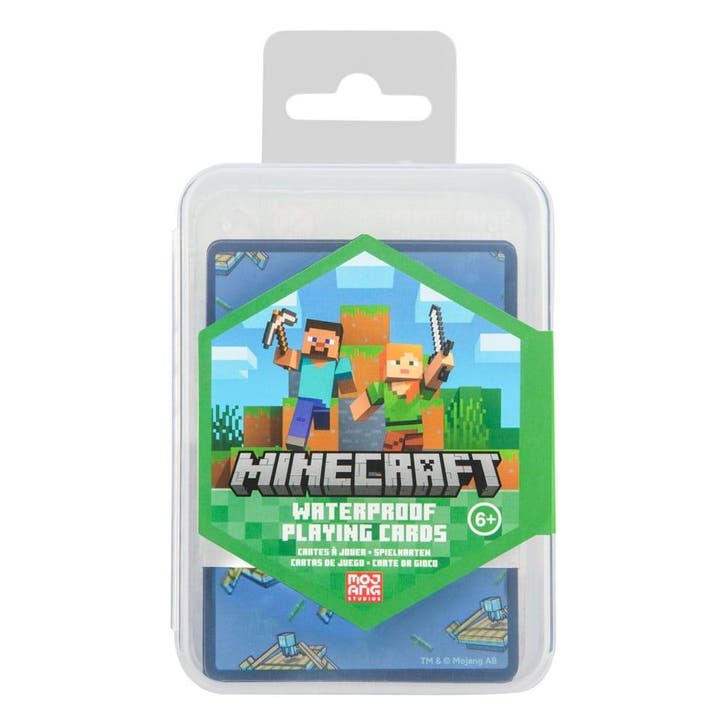 Minecraft Waterproof Speelkaarten, Verzamelen, Film en Tv, Nieuw, Ophalen of Verzenden