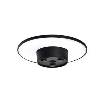 HLW LED VOLCANO LED wandlamp  | 18W | 4200K | IP65 | Zwart |, Verzenden, Nieuw