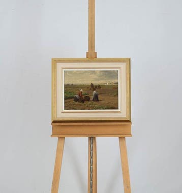 Jan van Dam (1857-1927) - Werken op het land