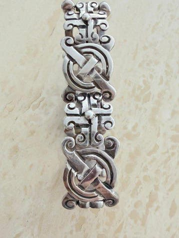 Zonder minimumprijs - Armband Zilver - Handgemaakt is uniek., Nieuw