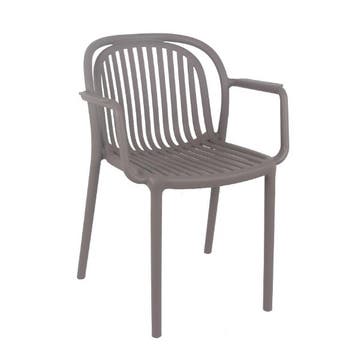 Terrasstoel Lena m/a - Taupe, Ophalen