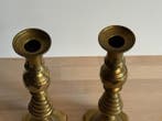 Kandelaar (2) - Messing - Victorian Engels Antiek