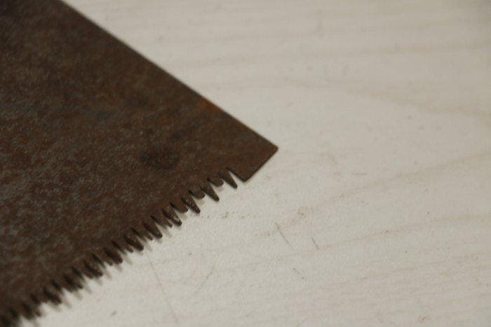 Werkgereedschap (5) - Japanse vintage zaag,, Antiek en Kunst, Antiek | Speelgoed