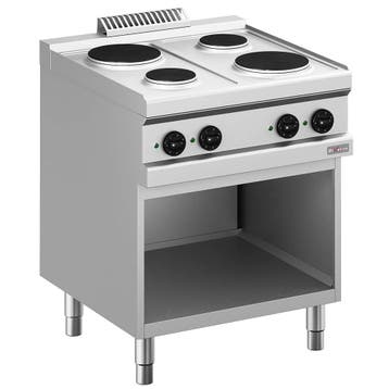 Fornuis | Elektrisch | 4 Kookpunten (Ø145/220) | 8.2kW, Verzenden, Nieuw in verpakking