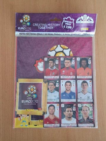 Panini Euro 2012 Cristiano Ronaldo - Complete sticker set +, Nieuw
