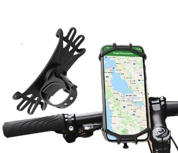 Hbs W-0098 Universele Fiets Telefoonhouder - 360° Draaibaar, Ophalen of Verzenden