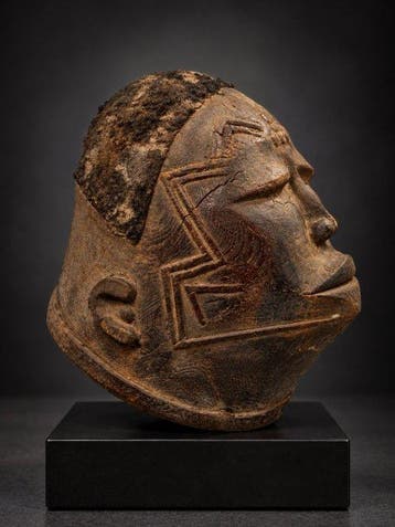 helm - Makonde-masker, - DR Congo (Zonder minimumprijs)