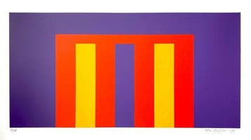 Paul Osipow (1939) - Geometric composition II