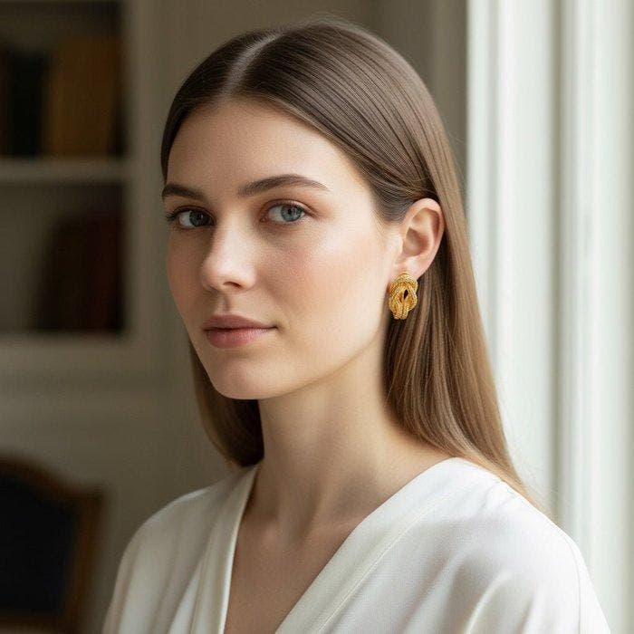 Ilias Lalaounis - Oorbellen - 18 karaat Ilias Lalaounis 18K, Bijoux, Sacs & Beauté, Boucles d'oreilles