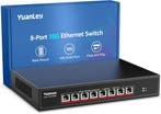 YuanLey 8x 10G Switch | Retour Deal | Snelheid voor niks, Verzenden, Nieuw