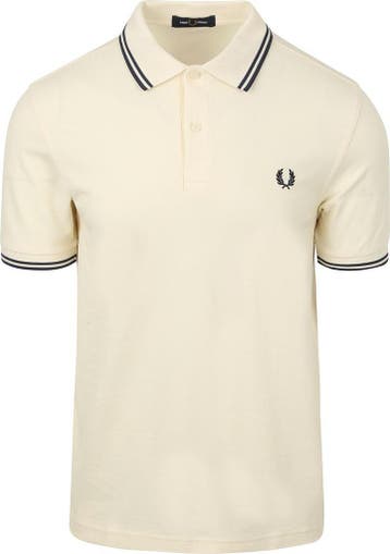 Fred Perry Polo M3600 Ecru Y24 maat Maat 52/54 (L) Heren, Vêtements | Hommes, Polos, Verzenden