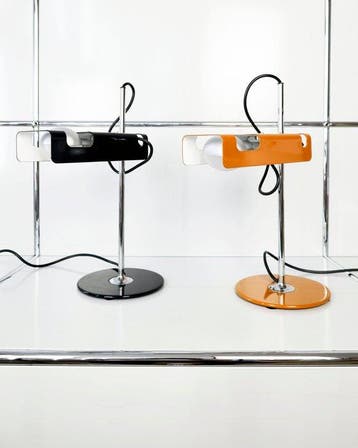Oluce - Joe Colombo - Tafellamp - spin - Metaal, Aluminium -