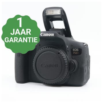 Canon EOS 750D body | Tweedehands, Audio, Tv en Foto, Fotocamera's Digitaal, Verzenden, Zo goed als nieuw, Canon
