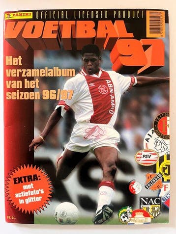 1996/97, 1997/98 Panini Voetbal 97, Voetbal 98 Kluivert,, Nieuw