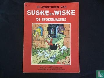 Suske en Wiske - De spokenjagers - 1956, Eén stripboek, Verzenden, Gelezen, Vandersteen, Willy.