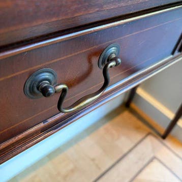 Table dappoint - Acajou