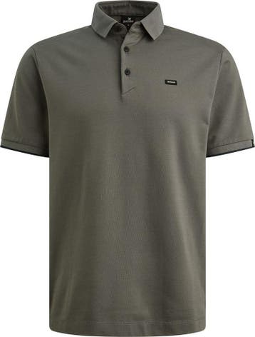 Vanguard Piqué Poloshirt Pewter maat Maat 48/50 (M) Heren, Verzenden