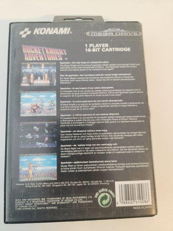 Sega - Mega Drive - Rocket Knight Adventures CIB - Videogame, Nieuw