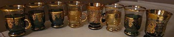 ISMIE showroom - Koffieservies (8) - total gold coffe