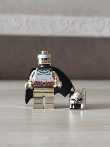 Lego Minifiguur - DC Super Heroes - Batman chromé or