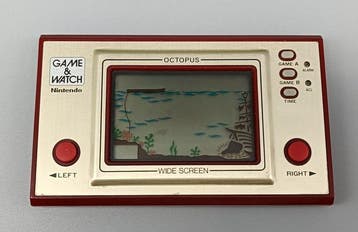 Nintendo - Game & Watch - Wide Screen - Octopus (OC22) /
