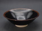 Seto ware - Signed by Gizan - Chawan - Theebol, met