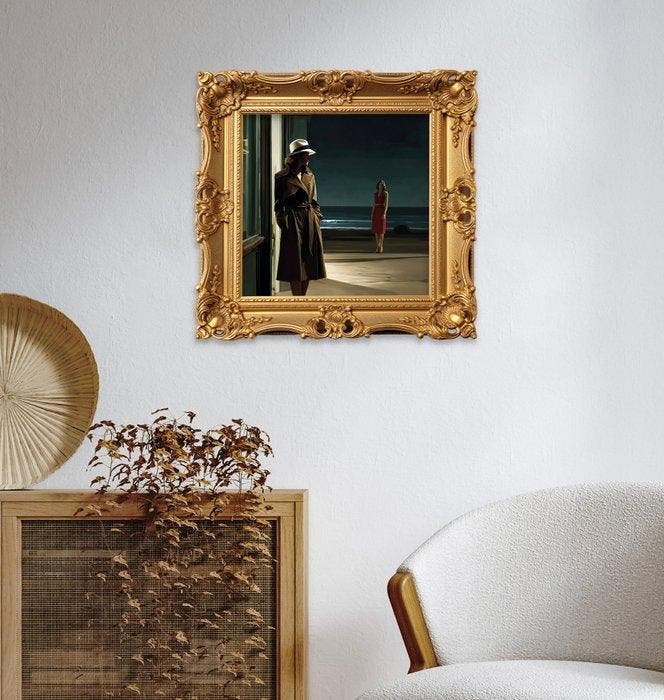 Le Yack - Quand l’ombre s’avance, Antiek en Kunst, Kunst | Designobjecten