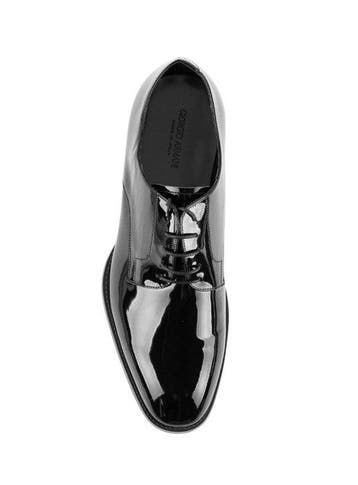 GIORGIO ARMANI - 8 UK - 42 IT - Derby Shoes Black Patent