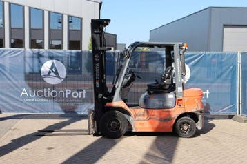 Veiling: Heftruck Toyota 62-7FDF25 Diesel 2500kg 6m 2004, Ophalen
