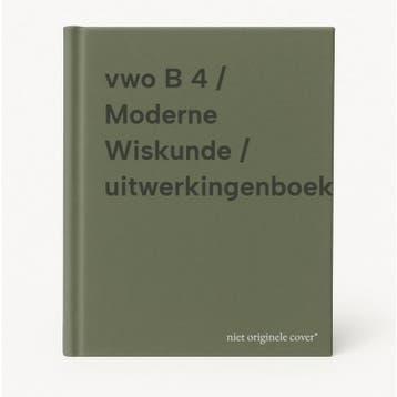 vwo B 4 / Moderne Wiskunde / uitwerkingenboek 9789001054816, Boeken, Verzenden, Zo goed als nieuw